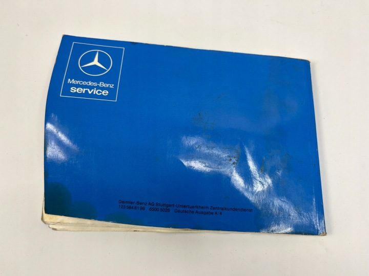 ИНСТРУКЦИЯ ПО ЭКСПЛУАТАЦИИ MERCEDES W123 240TD 300TD 230T 250T 280TE 1235848196 DE, фото 5