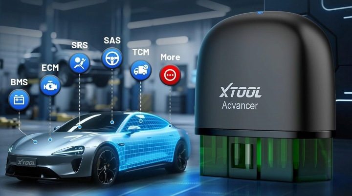 XTOOL AD20 Pro OBD2 устройство диагностическое сканер, фото 5