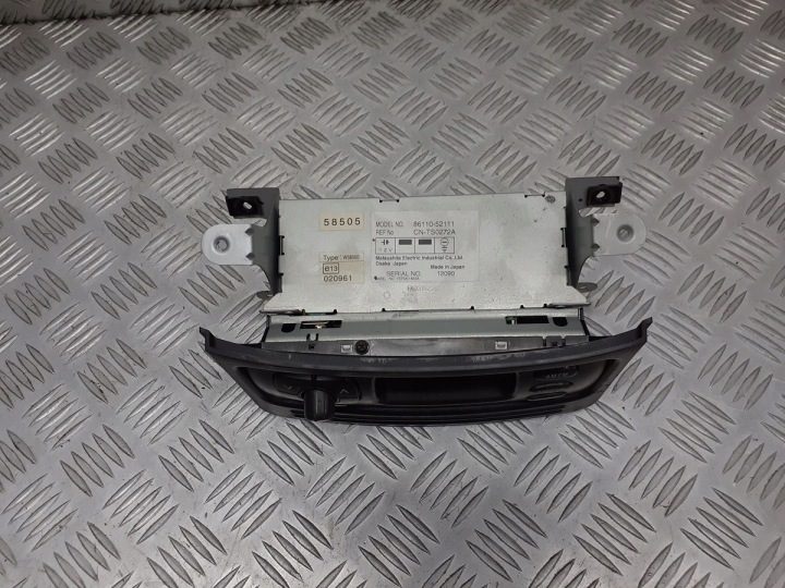 TOYOTA YARIS VERSO ДИСПЛЕЙ МАГНИТОЛА 86110-52111, фото 5