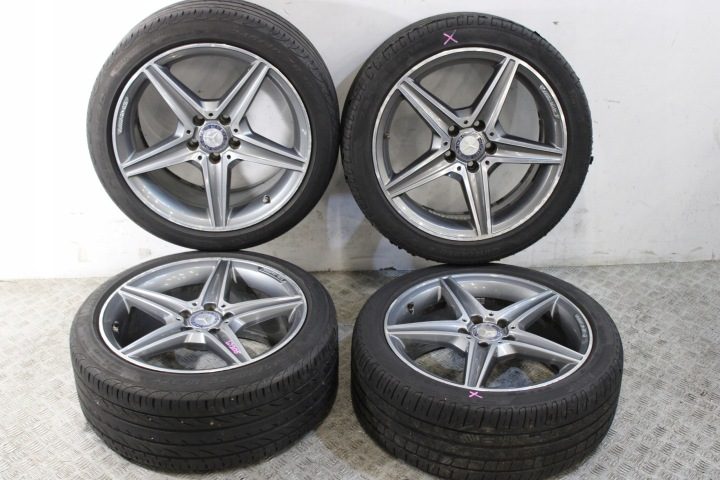 Колеса диски литые диски 245/45 ZR18 ET49 Mercedes C-класс W205 AMG, фото 1