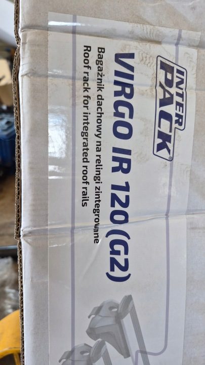 Inter Pack Virgo IR 120 G2 багажник на крышу рейлинги серебристые 75 кг T-profil, фото 12