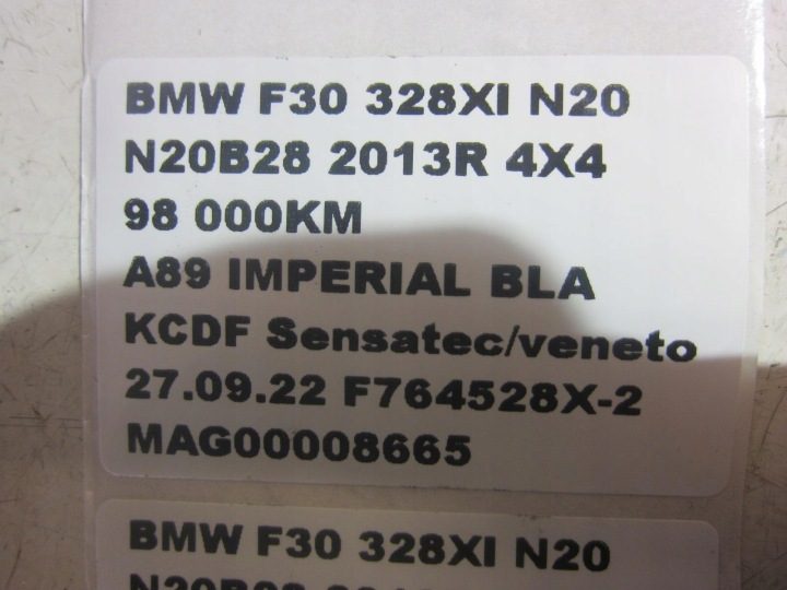 BMW F10 F30 328 N20 2.8 форсунка 7639994, фото 4
