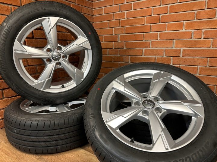 Колеса Диски 18 5x112 Audi A6 C8 Оригинал Летний НОВЫЙ ШИНЫ, фото 2