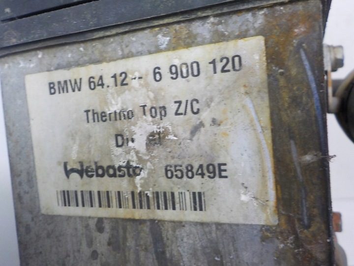 RANGE ROVER VOUGE L322 АВТОНОМНЫЙ ОТОПИТЕЛЬ WEBASTO 6900120 65849E, фото 2