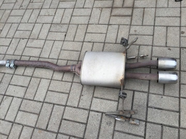 MINI COOPER R56 1.6 THP ГЛУШИТЕЛЬ В СБОРЕ, фото 2