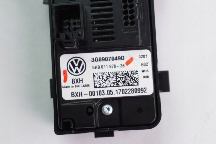 БЛОК УПРАВЛЕНИЯ КЛИМАТОМ ЗАДНИЙ VW PASSAT B8 3G0907049D, фото 3