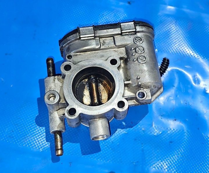 Дроссельная заслонка в сборе 028750133 Opel Astra H 1,4, фото 4