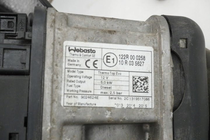 АВТОНОМНЫЙ ОТОПИТЕЛЬ WEBASTO VW SKODA SEAT AUDI 5Q0815005L 9024624E, фото 10