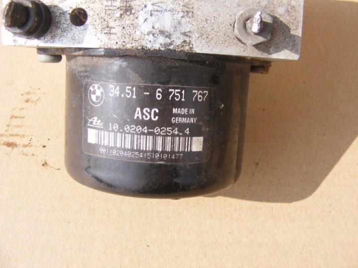 BMW E46 ГЛАВНЫЙ ТОРМОЗНОЙ ЦИЛИНДР ABS 6751767 6751768, фото 2