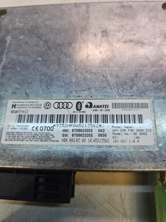 БЛОК УПРАВЛЕНИЯ BLUETOOTH AUDI A4 B8 A5 8T0862335E 8T0862335E, фото 4