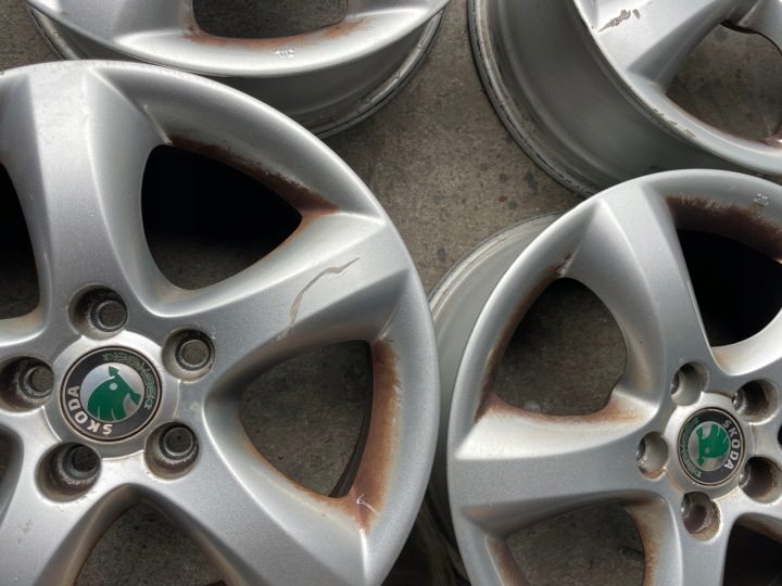 Литой диск Skoda OE 5J0601025A 6.0" x 15" 5x100 ET 43, фото 9