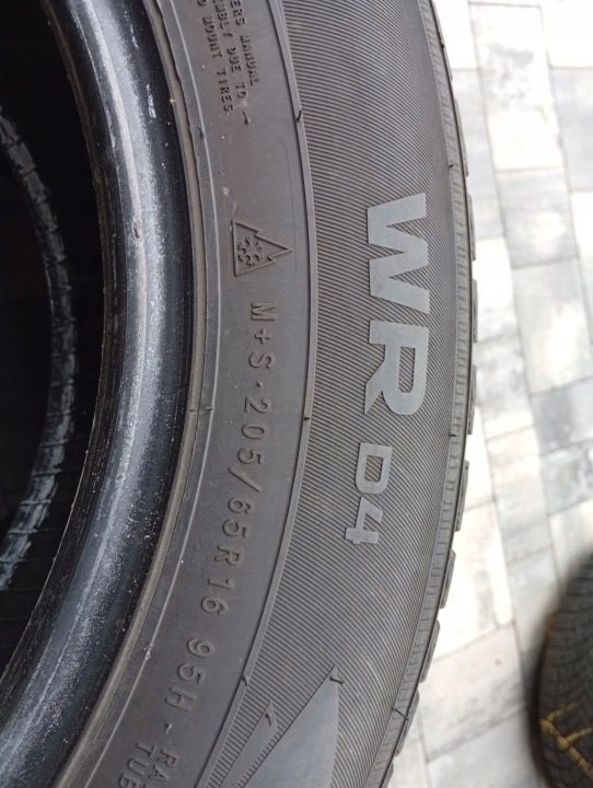 Шина зимняя Nokian Tyres WR D4 205/65R16 95 H сцепление на снегу (3PMSF), фото 7