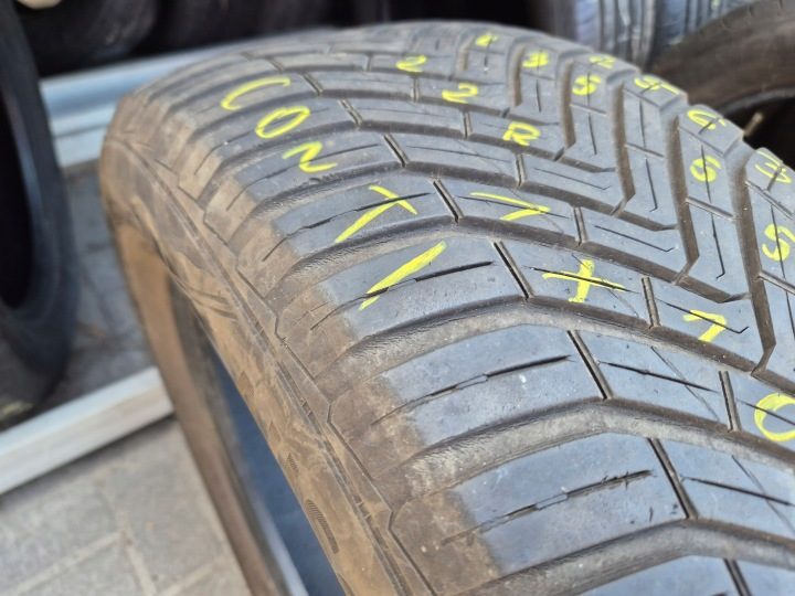Шина всесезонная Continental AllSeasonContact 235/55R18 100 В сцепление на снегу (3PMSF), фото 3