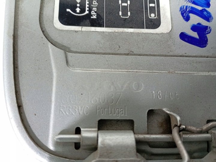 Volvo V50 S40 05-12 лючок горловины бензобака код краски 426-46 OE 30716037, фото 5
