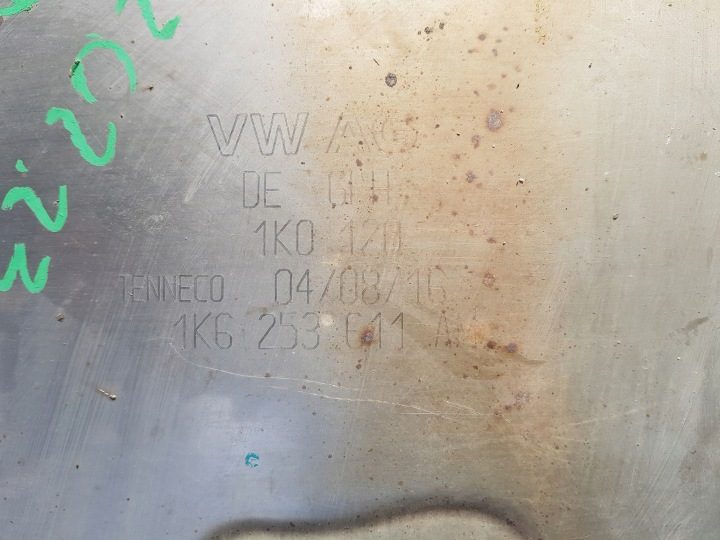 Volkswagen OE 1K6253611AM задний глушитель выхлоп, фото 4