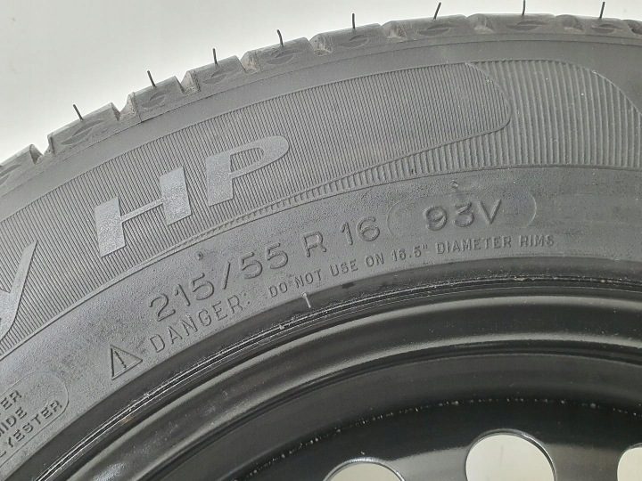 ДОКАТКА ЗАПАСНАЯ MICHELIN PRIMACY HP 215/55/R16 6,5J FORD FOCUS MK3, фото 4