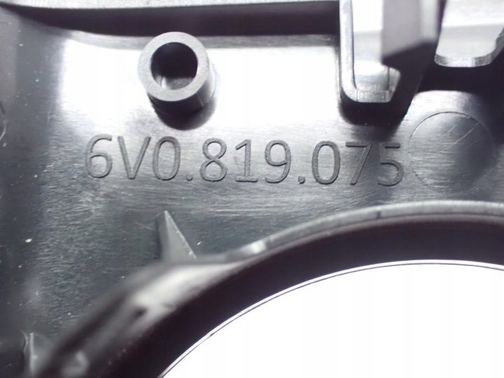 ПАНЕЛЬ РАМКА ПАНЕЛИ КОНСОЛИ КОНДИЦИОНЕРА ЕВРОПА SKODA FABIA III 6V 19 г., фото 3