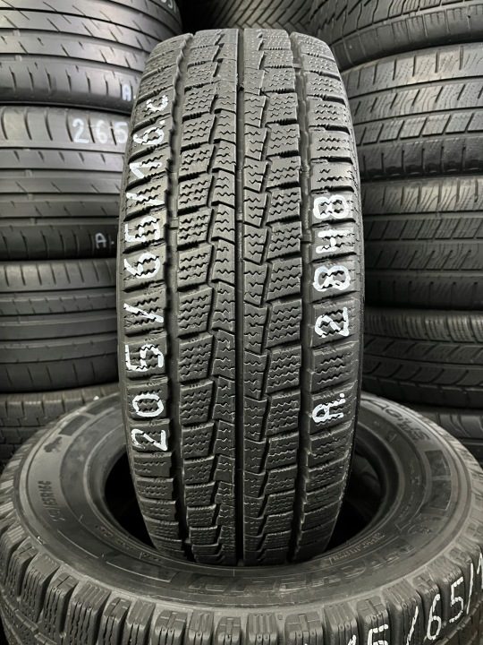 Шина зимняя Hankook Winter RW06 205/65R15 102/100 T сцепление на снегу (3PMSF), фото 3