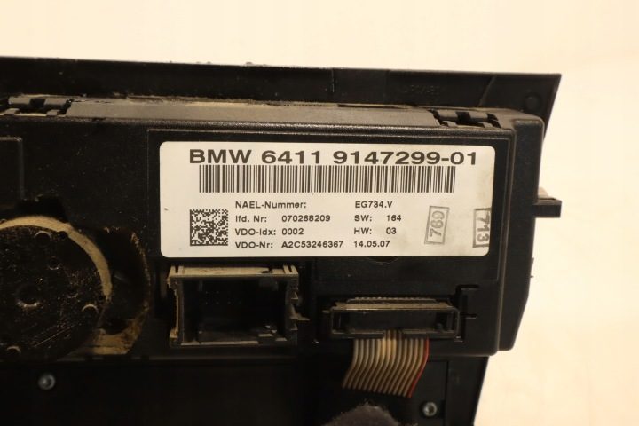 ПАНЕЛЬ УПРАВЛЕНИЯ ОБДУВА BMW 3 318D E90, фото 7