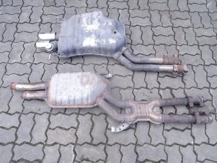 4D4253611A AUDI A8 D2 W12 6.0 ГЛУШИТЕЛЬ XPIPE ОРИГ., фото 4