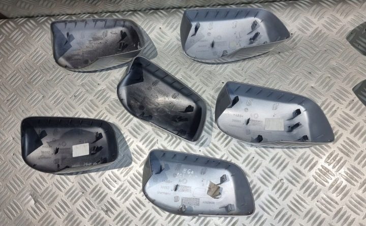 BMW E60 E61 E63 E64 КРЫШКА НАКЛАДКА ЗЕРКАЛА ПРАВАЯ СЕРЕБРИСТАЯ 03-09R, фото 5