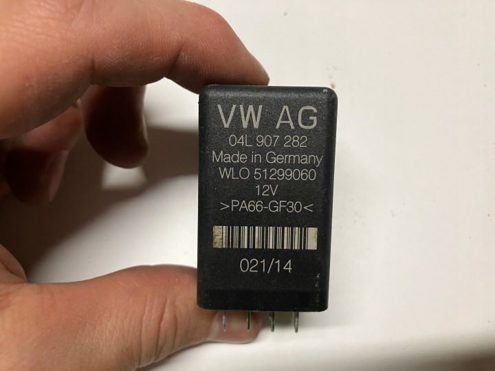Реле 511 свечей накаливания 1.6 TDI Seat Leon 3 III 04L907282, фото 8