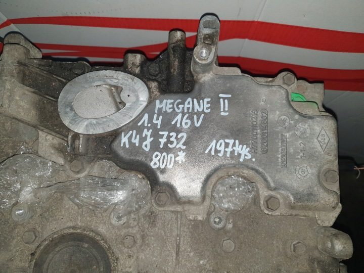ДВИГАТЕЛЬ БЕЗ НАВЕСНОГО ЛОНГБЛОК RENAULT THALIA 1.5 DCI K9K714, фото 8