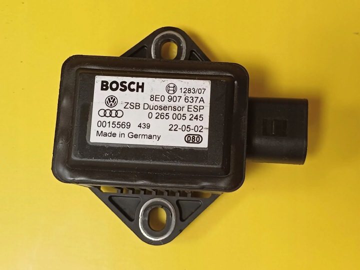 ДАТЧИК УСКОРЕНИЯ ESP VOLKSWAGEN PASSAT B5 8E0907637A NR1650, фото 1