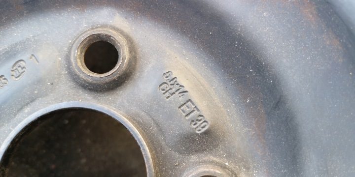 Штампованный диск Toyota OE 2140685 5.0" x 14" 4x100 ET 39, фото 8