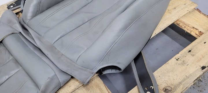 A5 8W СИДЕНЬЕ КОЖА ПРАВАЯ ПЕРЕДНЯЯ LEATHER MILANO FELSGRAU A4 B9 8W, фото 4