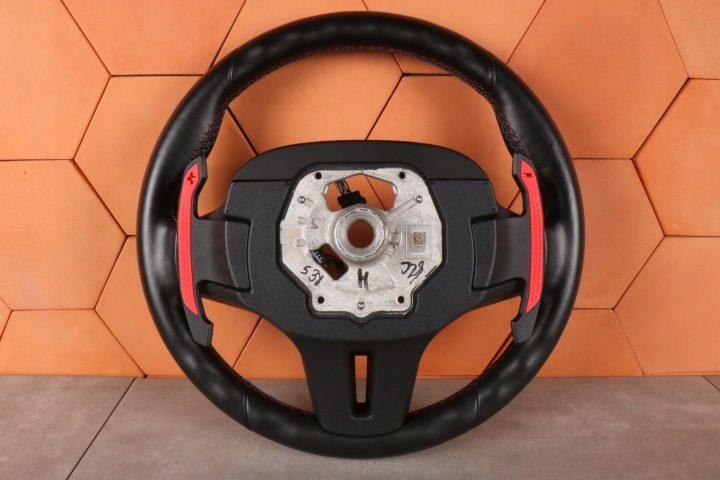 BMW M2 G87 M3 G80 G81 M4 G82 G83 РУЛЬ M-POWER С ПОДОГРЕВОМ ЛЕПЕСТКА АССИСТЕНТ, фото 2