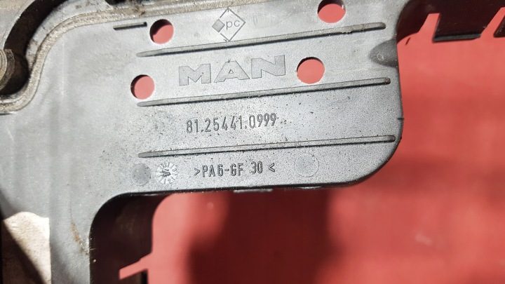 Пластик крышка проводки кабины MAN TGL TGM 81254410999, фото 3