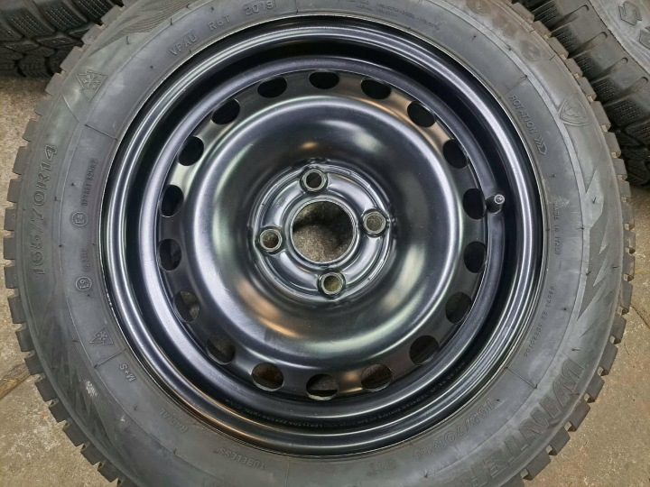 4× Штампованный диск Volkswagen KBA43815 KBA 43815 5.0" x 14" 4x100 ET 35, фото 2