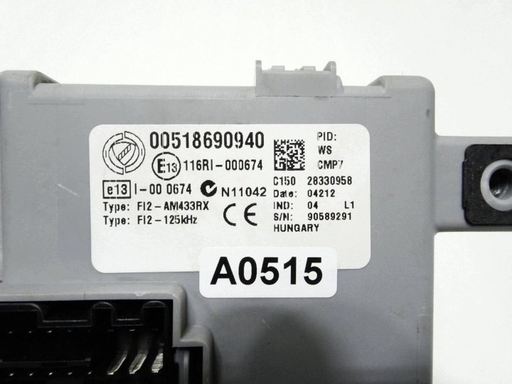 Fiat Grande Punto - модуль блок BSI 00518690940, фото 4
