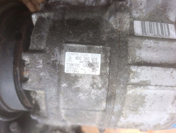 КОМПРЕССОР КОНДИЦИОНЕРА VW PASSAT B5 AUDI A4 B5 A6C5 SKODA 1.9 TDI 8D0260808, фото 6