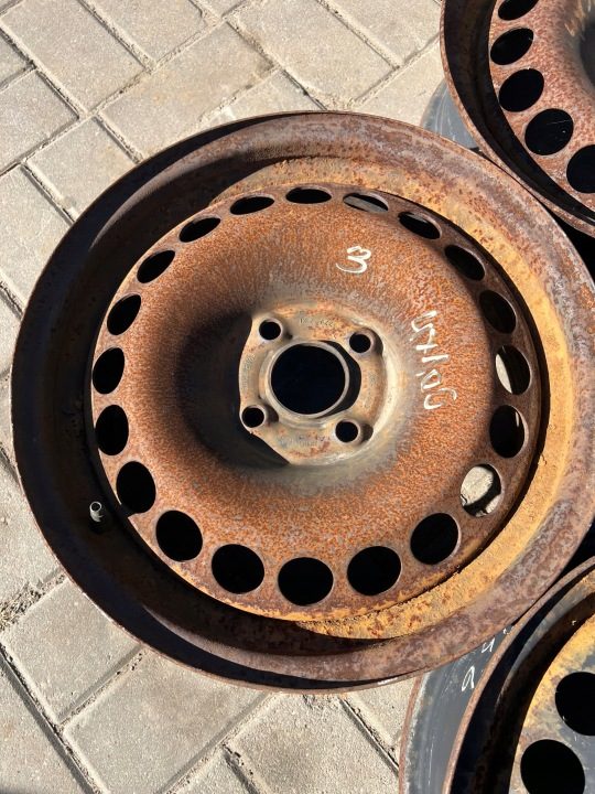 Штампованный диск OPEL 6.0" x 15" 4x100, фото 4