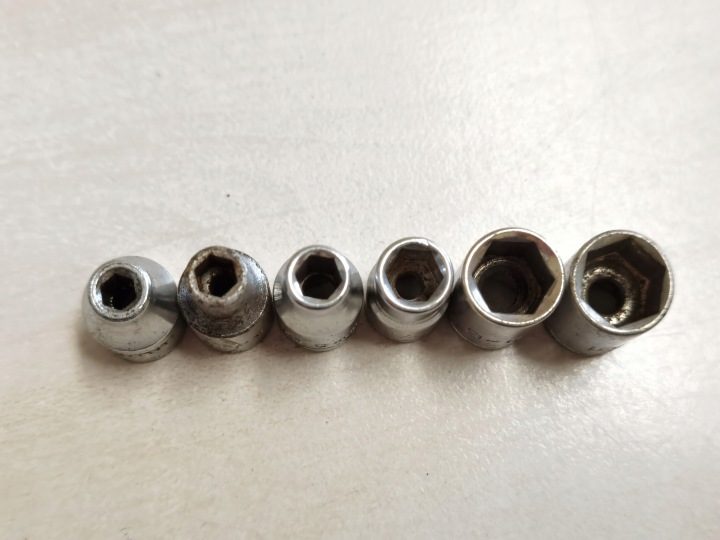 Набор головок 1/4" 6-kątnych 4-10mm, фото 4
