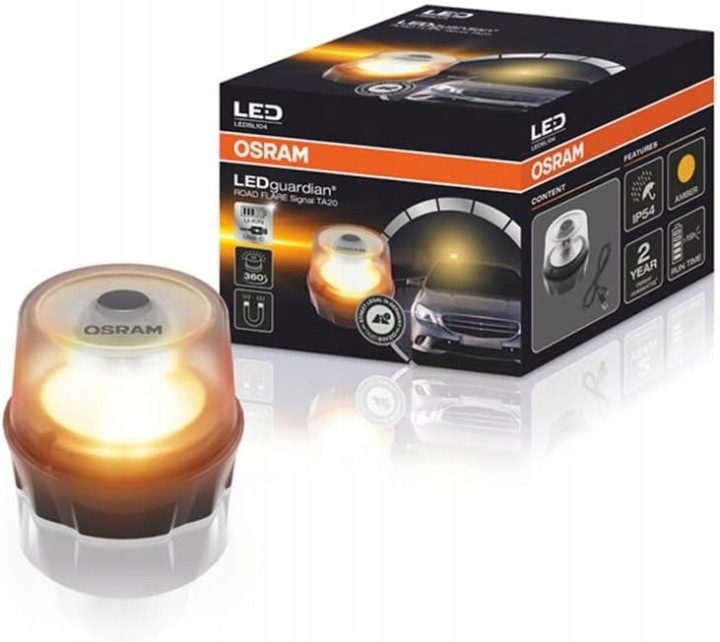 OSRAM ПРОБЛЕСКОВЫЙ МАЯЧОК LEDGUARDIN ROAD FLARE SIGNAL TA20, фото 1
