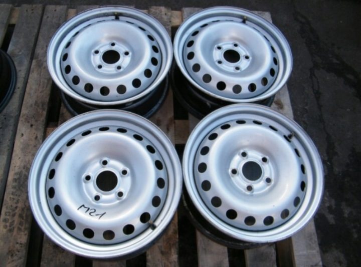4× Штампованный диск Renault OE KANGOO / CITAN 403006279R 6.0" x 15" 5x108 ET 44, фото 1