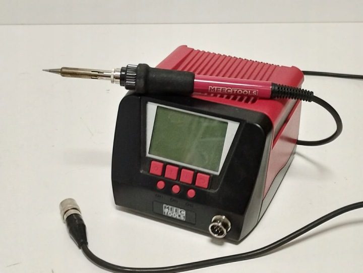 Станция паяльная 90W 180–480°C 230V Meec Tools, фото 2