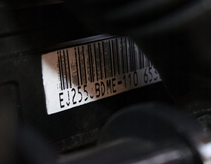 Двигатель бензиновый Subaru Forester III SH 2.5 EJ255 EJ255 Jbdme, фото 6
