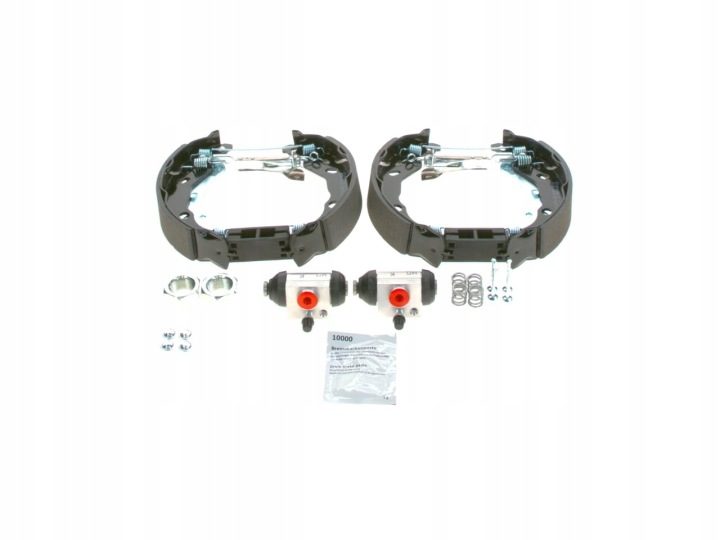 КОЛОДКИ ТОРМОЗНЫЕ БАРАБАННЫЕ BOSCH 424211 424210 424227 0 204 114 181, фото 2