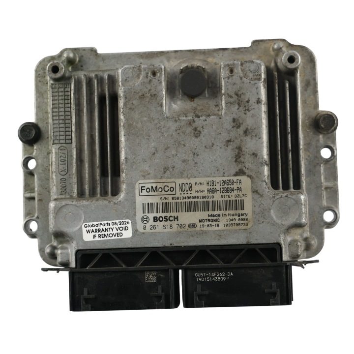 Ford Fiesta Mk8 Блок управления двигателем 1.0 Бензин 100HP SFJE 2714615, фото 9