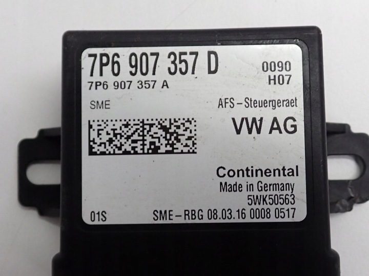 БЛОК УПРАВЛЕНИЯ СВЕТА 7P6907357D VW GOLF VII SPORTSVAN 16 г., фото 3
