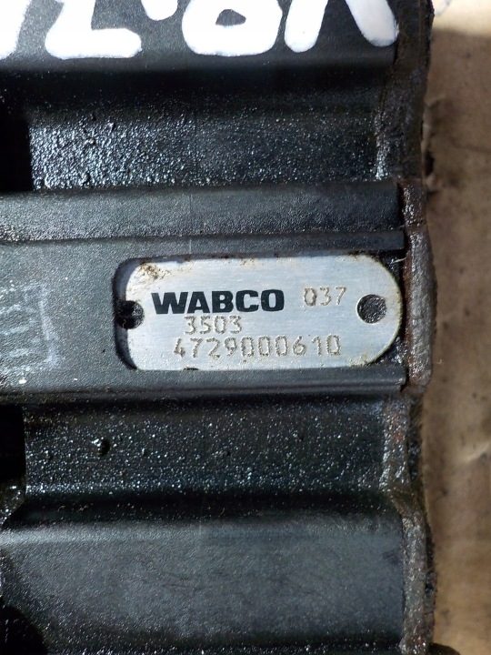 КЛАПАН ПНЕВМОПОДВЕСКИ SCANIA 4 164L R480 WABCO 4729000610, фото 2