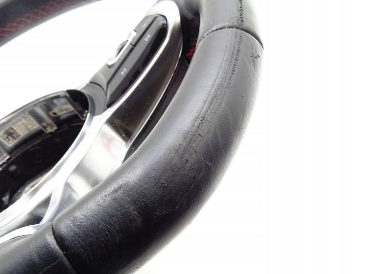 РУЛЬ КОЖА МУЛЬТИ ЛЕПЕСТКА VW POLO V РЕСТАЙЛИНГ 6C GTI 6C0419091Q, фото 7
