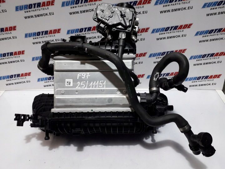 BMW F97 F98 X3M X4M ИНТЕРКУЛЕР ВПУСКНОЙ КОЛЛЕКТОР 8053321 9108 л.с., фото 1