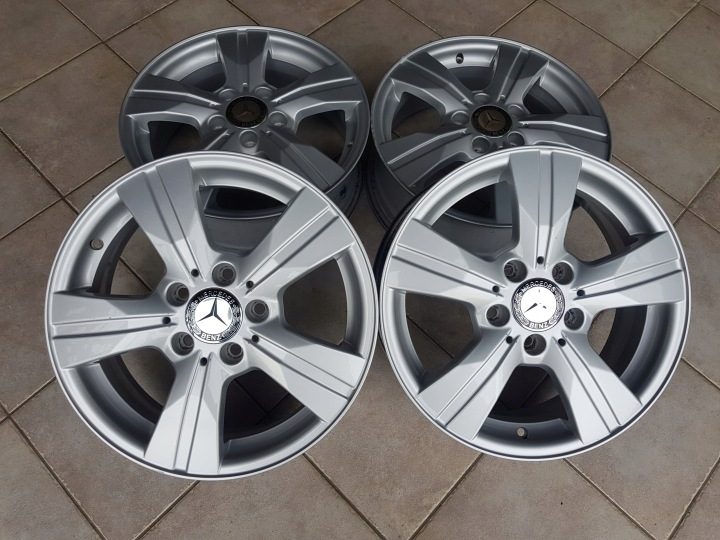 4× Литой диск Mercedes-Benz OE А КЛАСС 169 B 245 6.0" x 16" 5x112 ET 45, фото 11