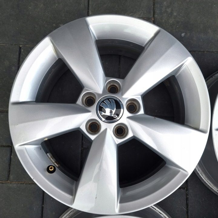 4× Литой диск Skoda OE Carme 15" 6.0" x 15" 5x100 ET 37, фото 2
