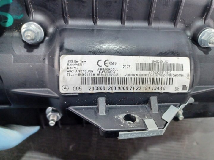 MERCEDES C-КЛАСС W204 ПОДУШКА БЕЗОПАСНОСТИ AIRBAG ПАССАЖИРА 2048601200, фото 7